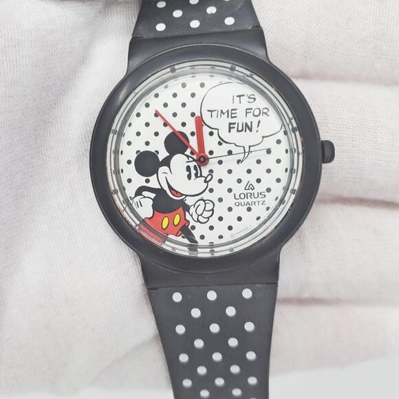 Vintage Disney X Lorus Mickey Mouse Polka dot  Watch main image 7